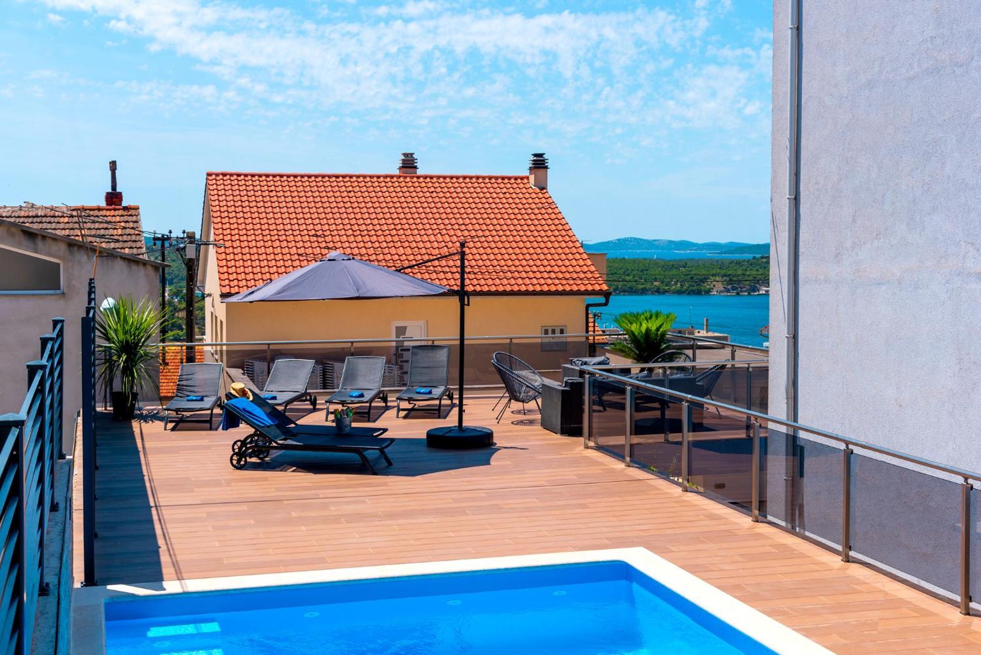 Apartmán Pool Me Up! Šibenik Exteriér fotografie
